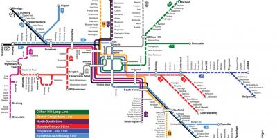 Metro ramani ya Melbourne